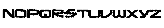 Wine Robot Black Font UPPERCASE