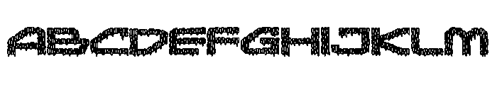 Wine Robot Font UPPERCASE
