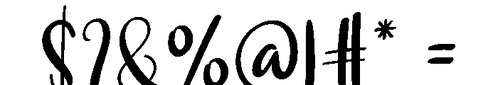 Winsome Font OTHER CHARS