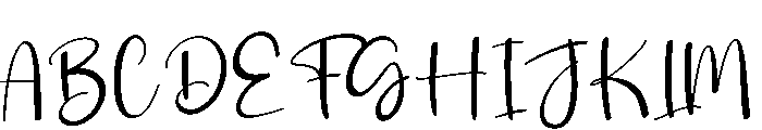 Winsome Font UPPERCASE