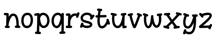 Winsten Sparky Font LOWERCASE