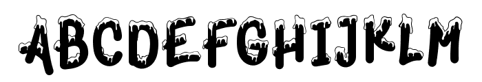 Winter City Font UPPERCASE
