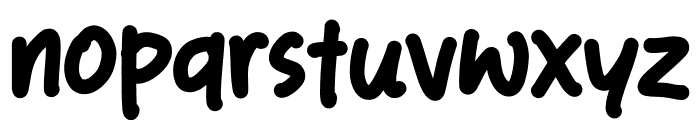 Winter Draw Font LOWERCASE