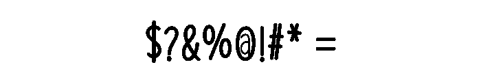 Winter Lover Font OTHER CHARS
