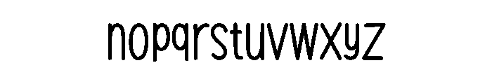 Winter Lover Font LOWERCASE