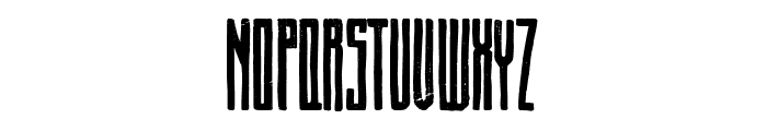 Winter Resistance Font LOWERCASE