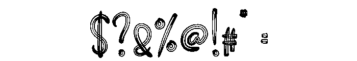 Winter Smile Font OTHER CHARS