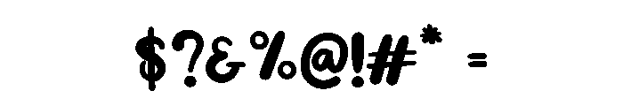 Winter Snowman Font OTHER CHARS
