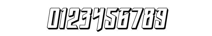 Winter Solstice 3D Italic Font OTHER CHARS