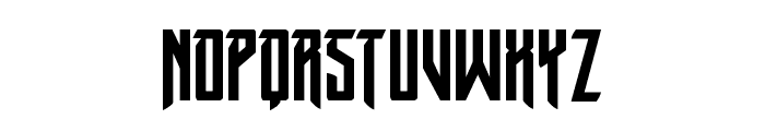 Winter Solstice Condensed Font LOWERCASE