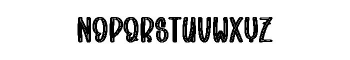 Winter Sunshine Font UPPERCASE
