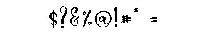 Winter Vibes Font OTHER CHARS