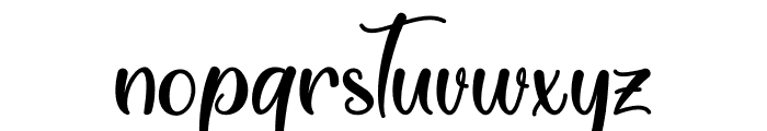 Winter White - Personal Use Font LOWERCASE