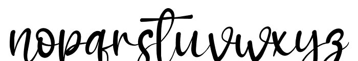 WinterHouseRegular Font LOWERCASE