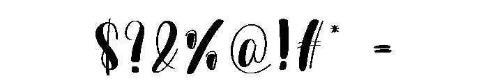 Winterlove Font OTHER CHARS