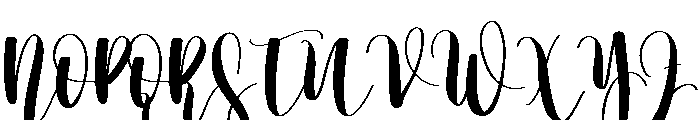 Winterlove Font UPPERCASE