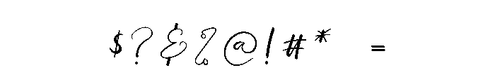 Winters Font OTHER CHARS