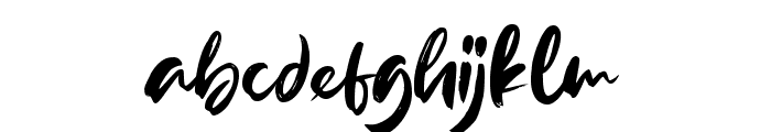 Wintersoul Font LOWERCASE