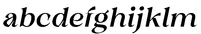 Winzer Serif PERSONAL USE Italic FONT