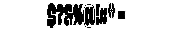 Winzer Variable PERSONAL ExtraNarrow Font OTHER CHARS