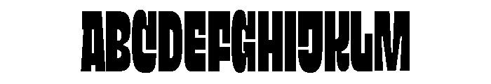 Winzer Variable PERSONAL ExtraNarrow Font UPPERCASE