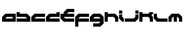 Wipeout HD Fury Regular Font LOWERCASE