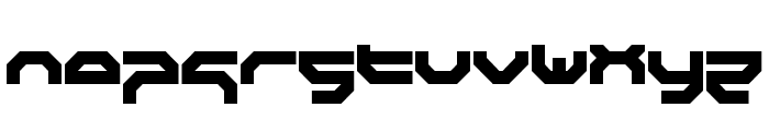 Wipeout HD Fury Regular Font LOWERCASE