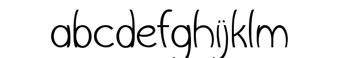 Wishbone Font LOWERCASE