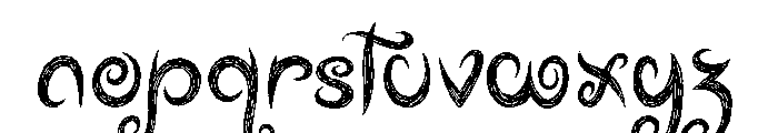 Wishful Endings Font LOWERCASE