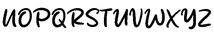 Wister Lilya Font UPPERCASE