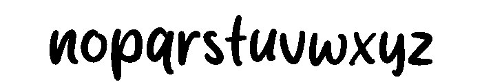 Wister Lilya Font LOWERCASE