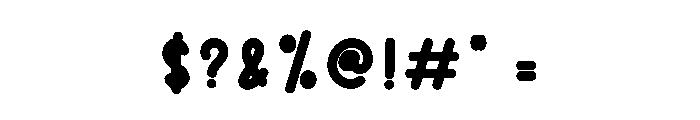 Witch Halloween Font OTHER CHARS