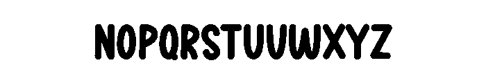 Witch Halloween Font LOWERCASE