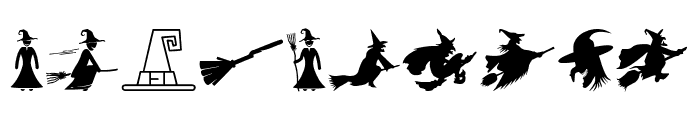 Witch Font OTHER CHARS