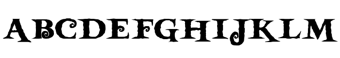 Witcher Knight Font UPPERCASE