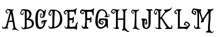 WitchesCrow Font UPPERCASE