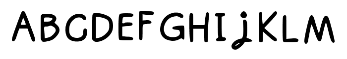 Witchi Font Regular Font UPPERCASE