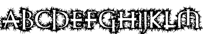 Witching Hour Font LOWERCASE