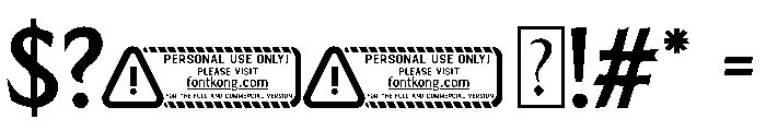 Witchveil PERSONAL USE ONLY! Font OTHER CHARS