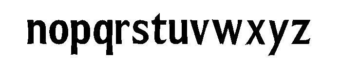 Witchveil PERSONAL USE ONLY! Font LOWERCASE