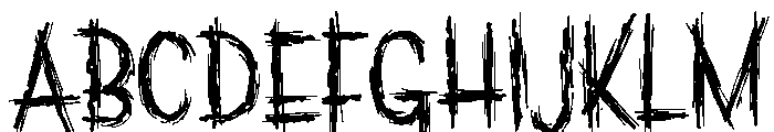 Witchwoode Font UPPERCASE