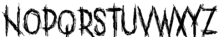 Witchwoode Font UPPERCASE