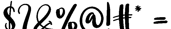 Witchy Font OTHER CHARS