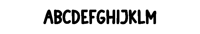 With Family Font UPPERCASE