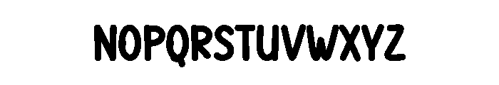 With Family Font UPPERCASE