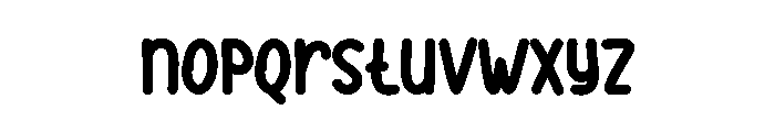 With Family Font LOWERCASE