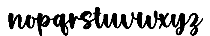 With Love Font LOWERCASE