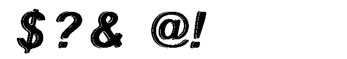 WithTheWaves Font OTHER CHARS