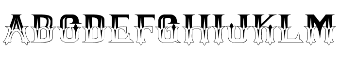 Witham Reguler Font UPPERCASE