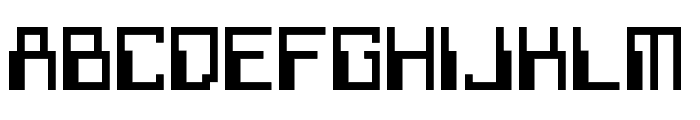 Withheld Data Font UPPERCASE